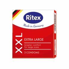 Презервативы увеличенного размера Ritex XXL № 3, 3 шт 1