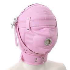 Шлем с отверстием для рта и плотным вклдаками для ушей 1