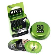 Презервативы набор MAXUS Mixed, 3 шт 1