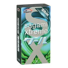 Презервативы с охлаждающим эффектом Sagami Xtreme Spearmint, 10 шт 1