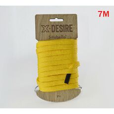 Веревка для бондажа, желтая, 7м. 1