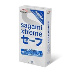 Презервативы с двойной смазкой Sagami Xtreme Ultrasafe, 10 шт 1