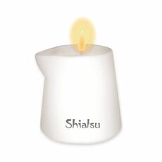 Свеча массажная HOT Production Shiatsu с ароматом малины и ванили, 130 г 1