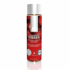 Ароматизированный лубрикант Клубника на водной основе JO Flavored Strawberry Kiss , 4 oz (12 1