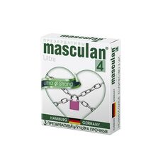 Презервативы сверхпрочные "Masculan 4 Ultra", 3 шт 1