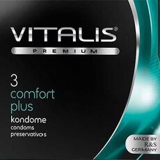 Презервативы анатомические Vitalis Premium Comfort Plus, 3 шт 1