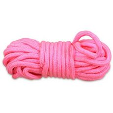 Верёвка Fetish Bondage Rope 10 м., розовая 1