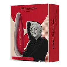 Бесконтактный клиторальный стимулятор Womanizer Marilyn Monroe ярко-красный 1