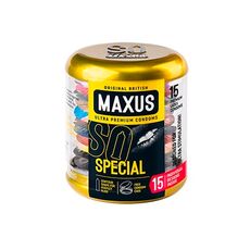 Презервативы точечно-ребристые Maxus Special, 15 шт 1