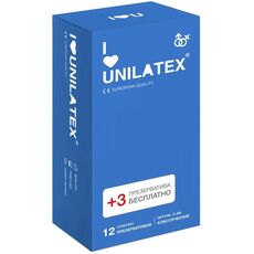Презервативы классические Unilatex Natural Plain, 12 шт 1