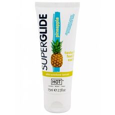 Съедобный любрикант Super Glide Pineapple на водной основе, 75 мл 1