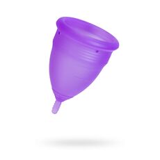 Менструальная чаша EROMANTICA фиолетовая, S 1