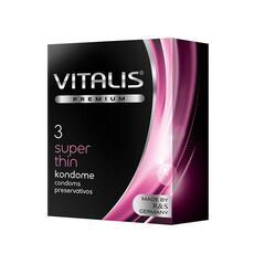Презервативы ультратонкие Vitalis Super Thin, 3 шт 1