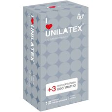 Презервативы Unilatex "Dotted" 12+3 шт 1