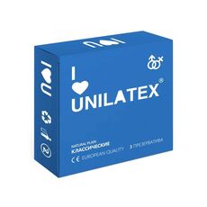 Презервативы классические Unilatex Natural Plain, 3 шт 1