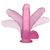 Фаллоимитатор Jelly Studs Medium 7″ pink 4
