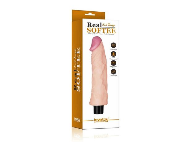 Вибромассажёр Real Softee 8,3" 2