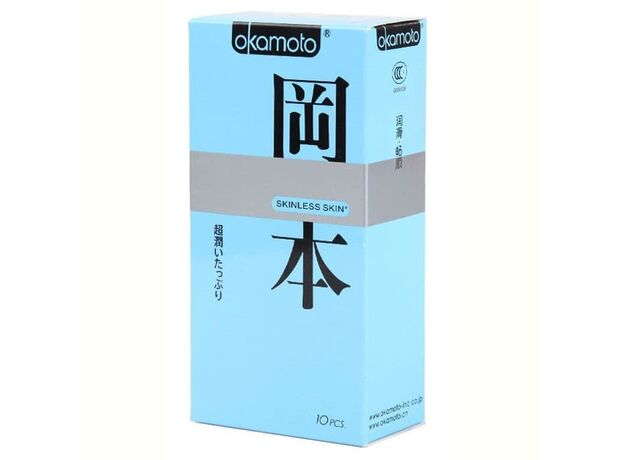 Презервативы классические Okamoto Skin Super Lubricative, 10 шт 1