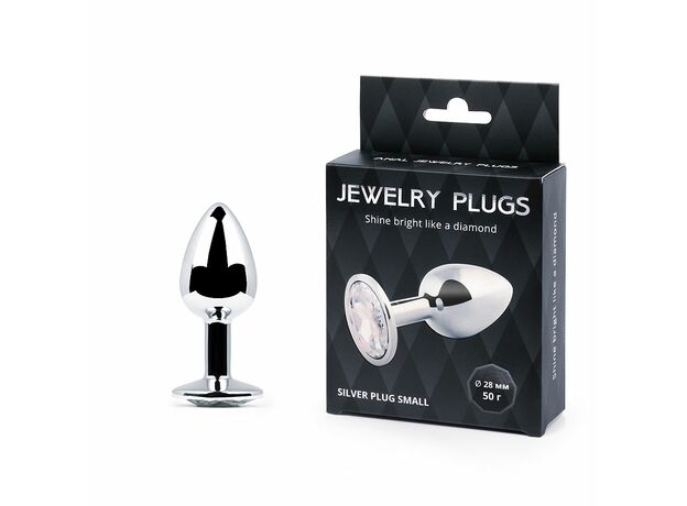 Анальная втулка "SILVER PLUG SMALL" 1