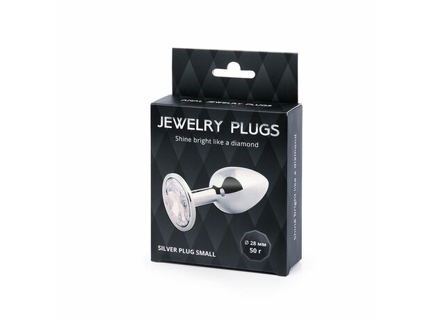 Анальная втулка "SILVER PLUG SMALL" 3