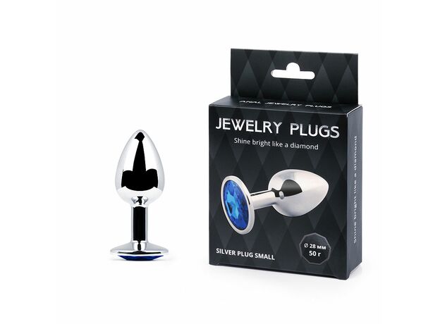 Анальная втулка "SILVER PLUG SMALL" 1