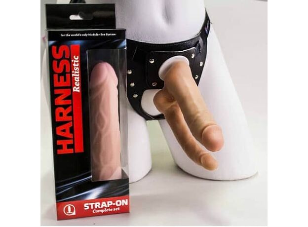 Фаллоимитатор с поясом "Harness" ( strap-on ) 1