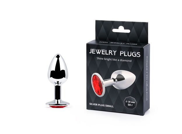 Анальная втулка "SILVER PLUG SMALL" 2