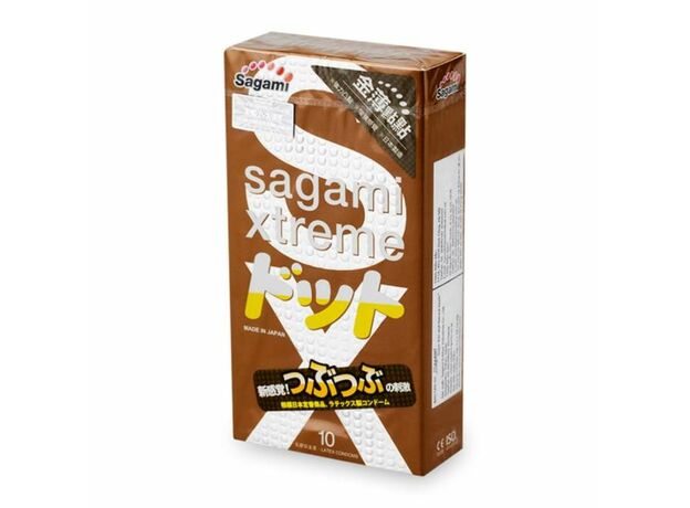 Презервативы с точками Sagami Xtreme Feel Up, 10 шт 1