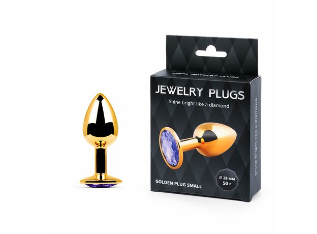 Анальная втулка "GOLDEN PLUG SMALL" 1