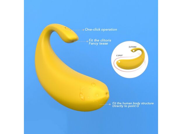 Виброяйцо Banana-RCT с пультом 4