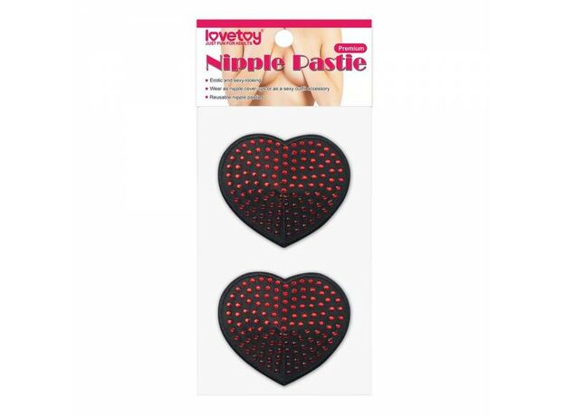 Пэстисы Red Diamond Heart Nipple Pasties 1