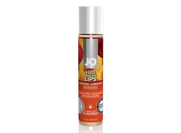 Ароматизированный лубрикант Персик на водной основе JO Flavored Peachy Lips 1oz (30 мл) 1