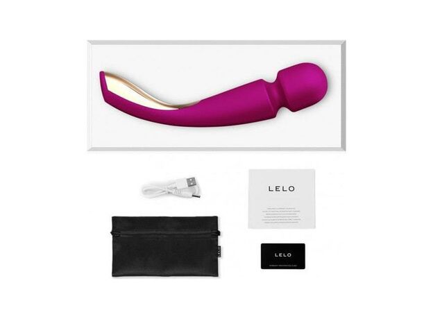 Вибромассажёр Lelo Smart Wand 2 Deep Rose 6