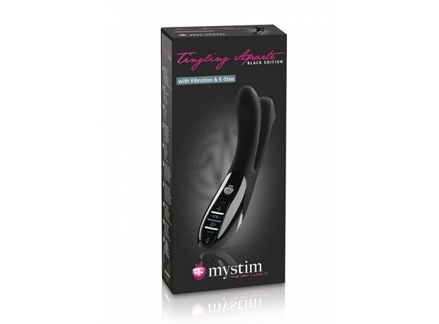 Mystim Tingling Apart eStim Vibrator, Black Edition 4