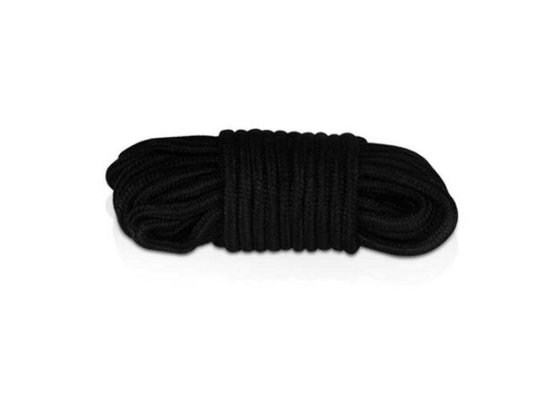 Верёвка Fetish Bondage Rope 10 м., черная 1