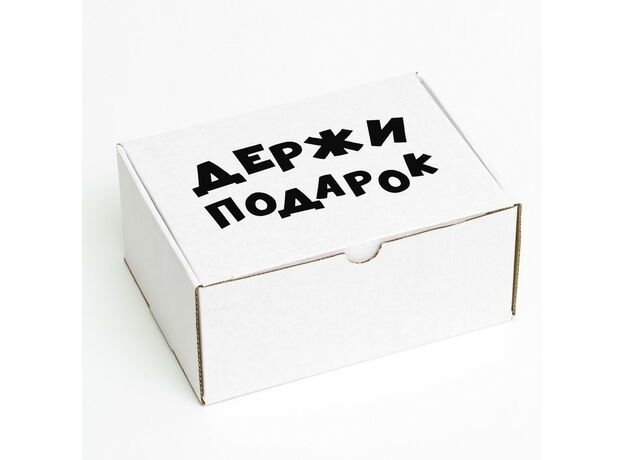 Коробка самосборная "Держи подарок", 22 х 16,5 х 10 см 1
