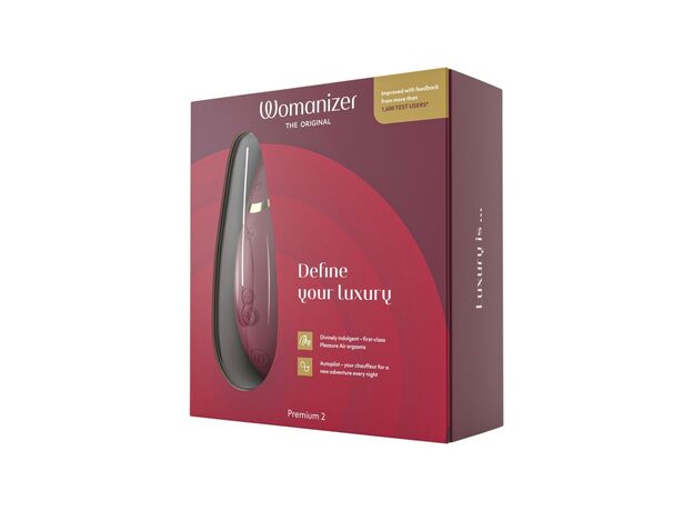 Бесконтактный клиторальный стимулятор Womanizer Premium 2 Red 8