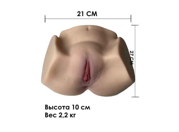 Ультрареалиcтичный мастурбатор вагина-анус 8
