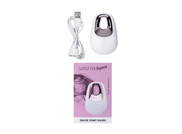 Мини вибромассажер Satisfyer layons White Temptation 2