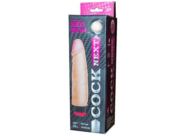 Вибромассажёр COCK NEXT 17,7см 2