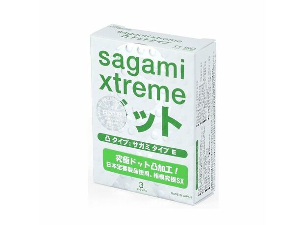 Презервативы Sagami Xtreme Type-E, 3 шт 1