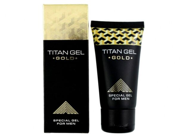 Специальный интимный гель для мужчин Titan Gel Gold TANTRA - 50 мл. 1