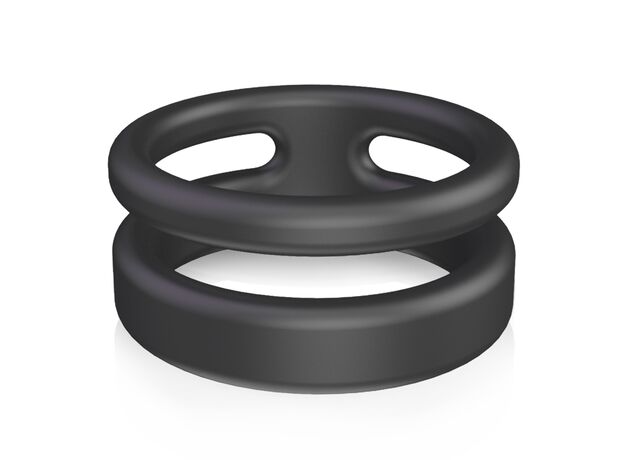 Двойное эрекционное кольцо "X-Ring" 1