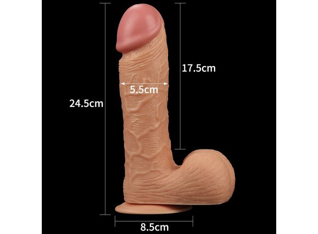 Фаллоимитатор Realistic King Size Dildo 9″ 3