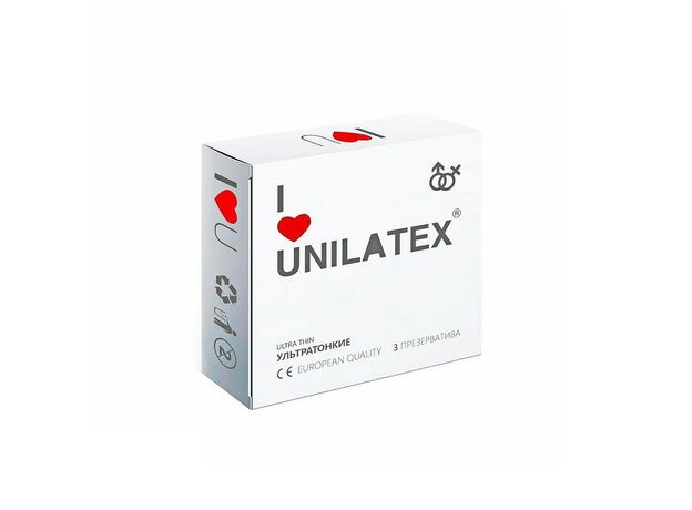 Презервативы Unilatex Natural Ultrathin, ультратонкие, 3 шт 1