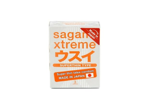 Презервативы ультратонкие Sagami Xtreme, 3 шт 1