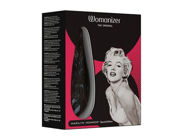 Бесконтактный клиторальный стимулятор Womanizer Marilyn Monroe черный 2