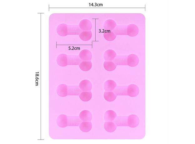 Формочки для льда в виде фаллосов 3