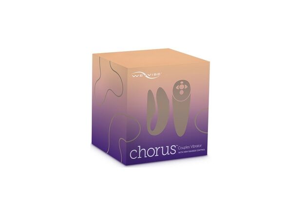 Сенсорный вибромассажер для пар We-Vibe Chorus Purple 2