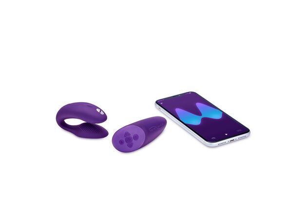 Сенсорный вибромассажер для пар We-Vibe Chorus Purple 11